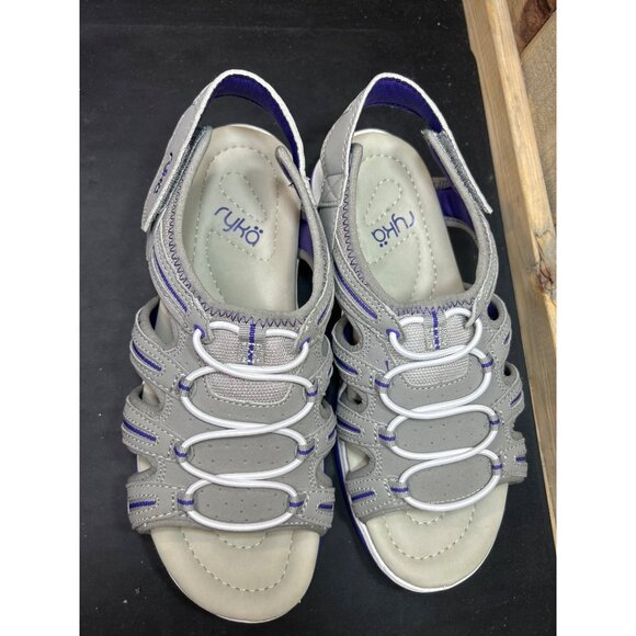 Ryka Womens Grotto Sandals Size 9.5W Grey - Picture 3 of 8
